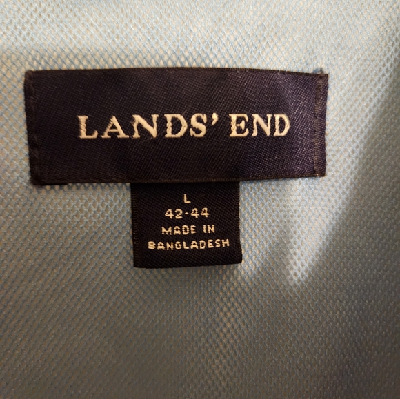 Lands end mens size large insulated mesh back full zip down jacket - Picture 5 of 8